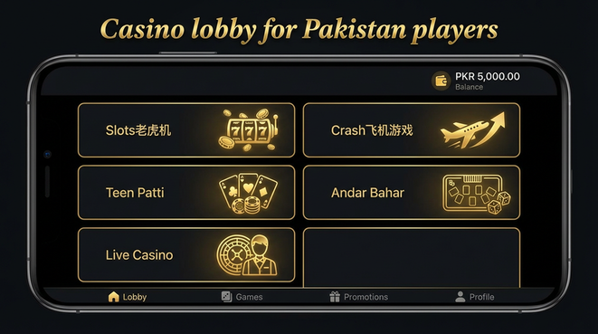 Lobby view of Alano Fishing.version.slots low budget for Pakistan users